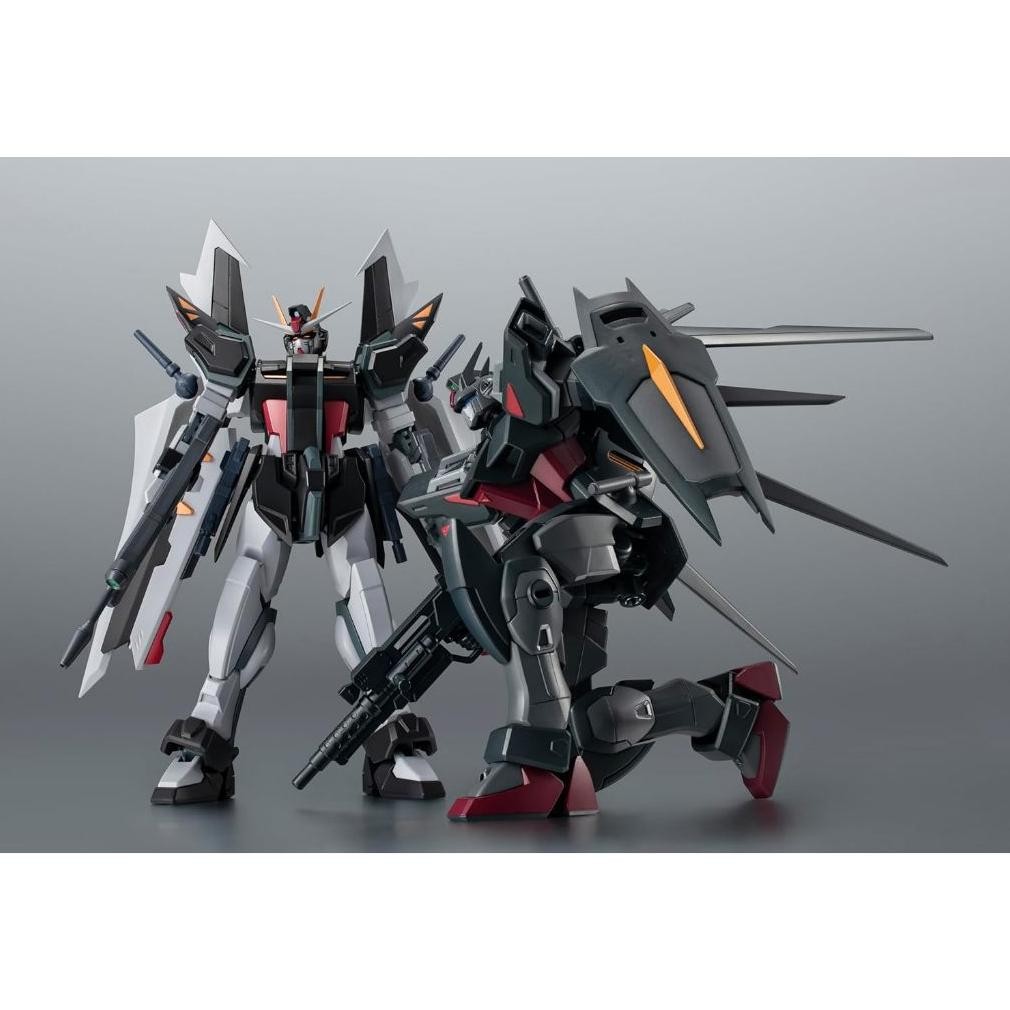 TAMASHII NATIONS - MOBILE SUIT GUNDAM SEED CE73 - STARGAZER - GAT-X105E + AQM/E-X09S STRIKE NOIR