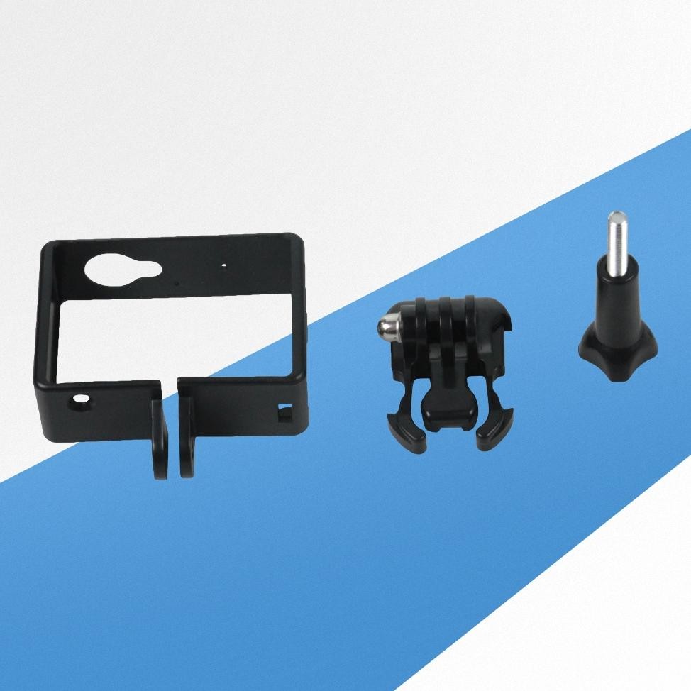 เคสกรอบด้านข้างพลาสติกสําหรับ Xiaomi Yi Action Camera Casing Protective Yi Cam Vb-8