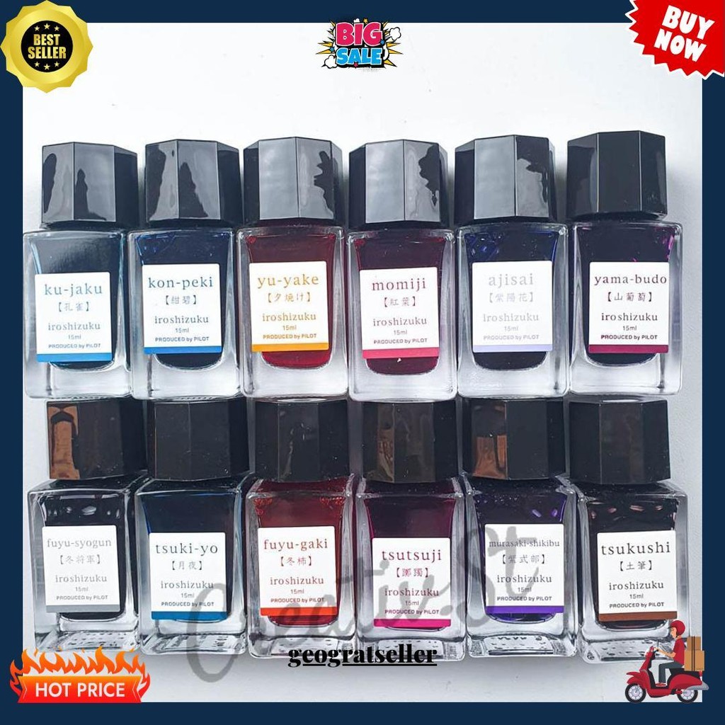 Pilot Iroshizuku Fountain Pen Ink Color Pen Ink พร้อมส่ง