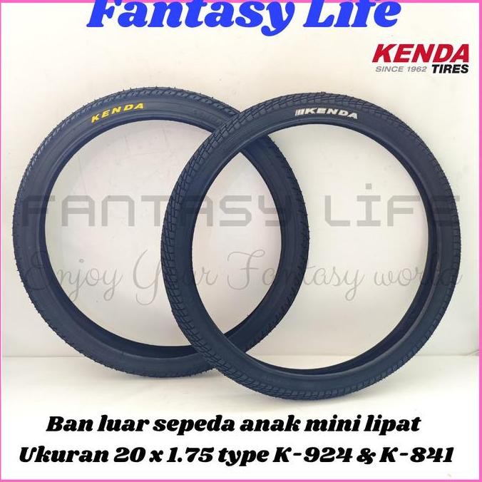 ยางนอก Fantasy kenda ขนาด 20 x 1.75 ประเภท K-924 และ K-841 minion จักรยานมินิพับ BMX