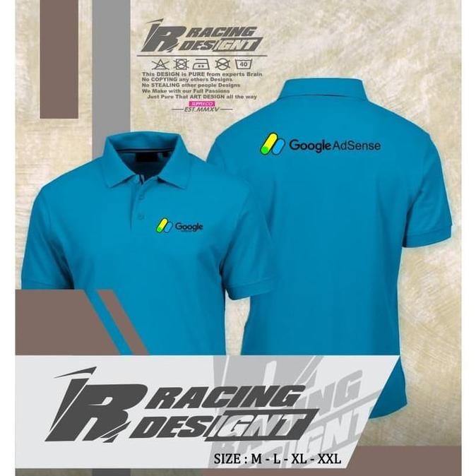 DS100 }} เสื้อโปโล Google AdSense คุณภาพ Distro ล่าสุด