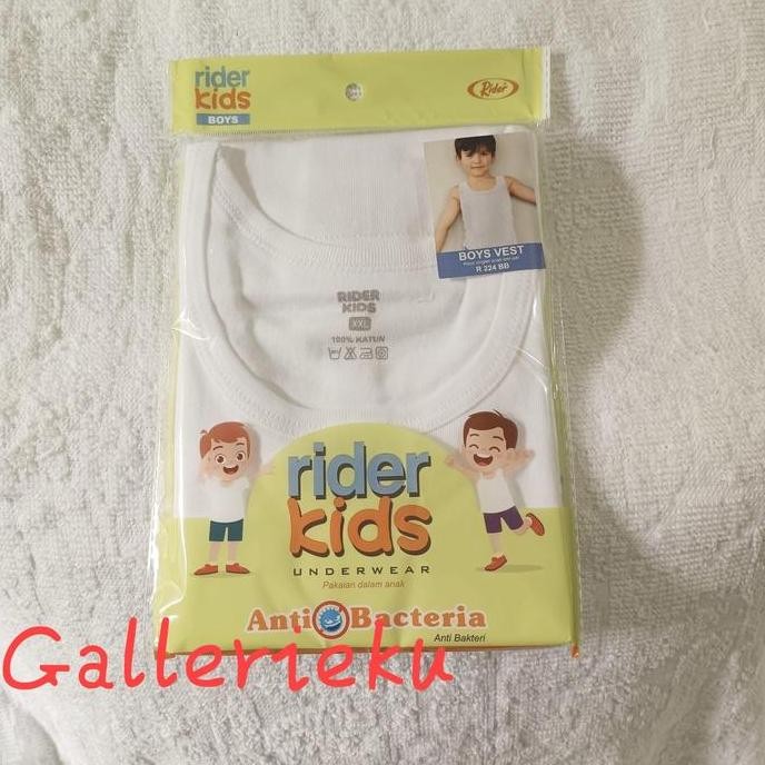 KATUN DS100 } เสื้อกล้ามเด็ก Rider สําหรับเด็กผู้ชาย VEST R224BB PLAIN COTTON Original