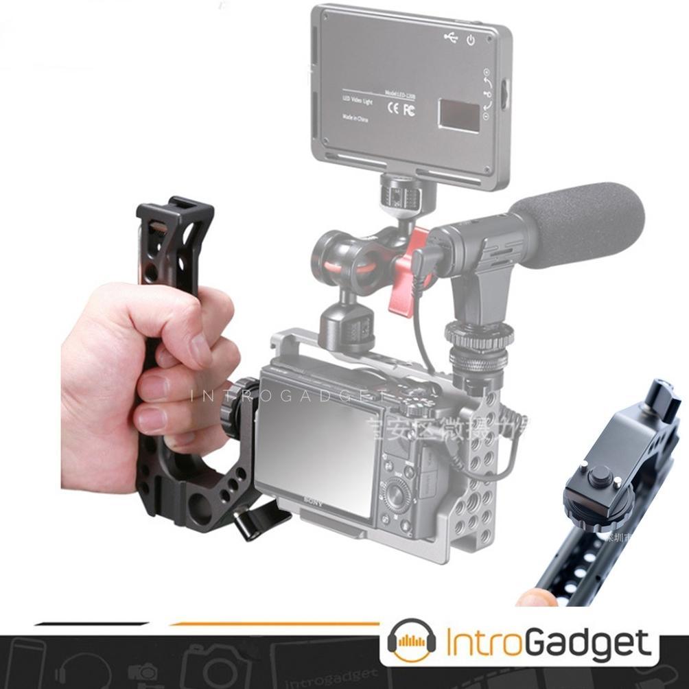 ด้ามจับด้านบนพร้อม ARRI Hole Ulanzi UURig R008 รองเท้าเย็นสากล