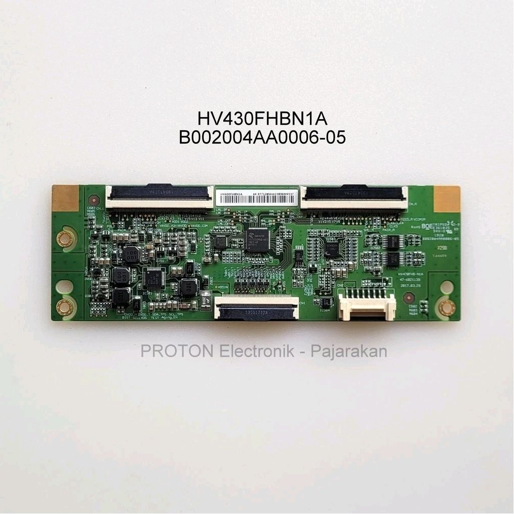 MESIN Tcon LED TV Samsung HV430FHBN1A UA43N4003 UA43N5003 UA43N5003 UA43N5001AK UA43N5003AK A5003AK 