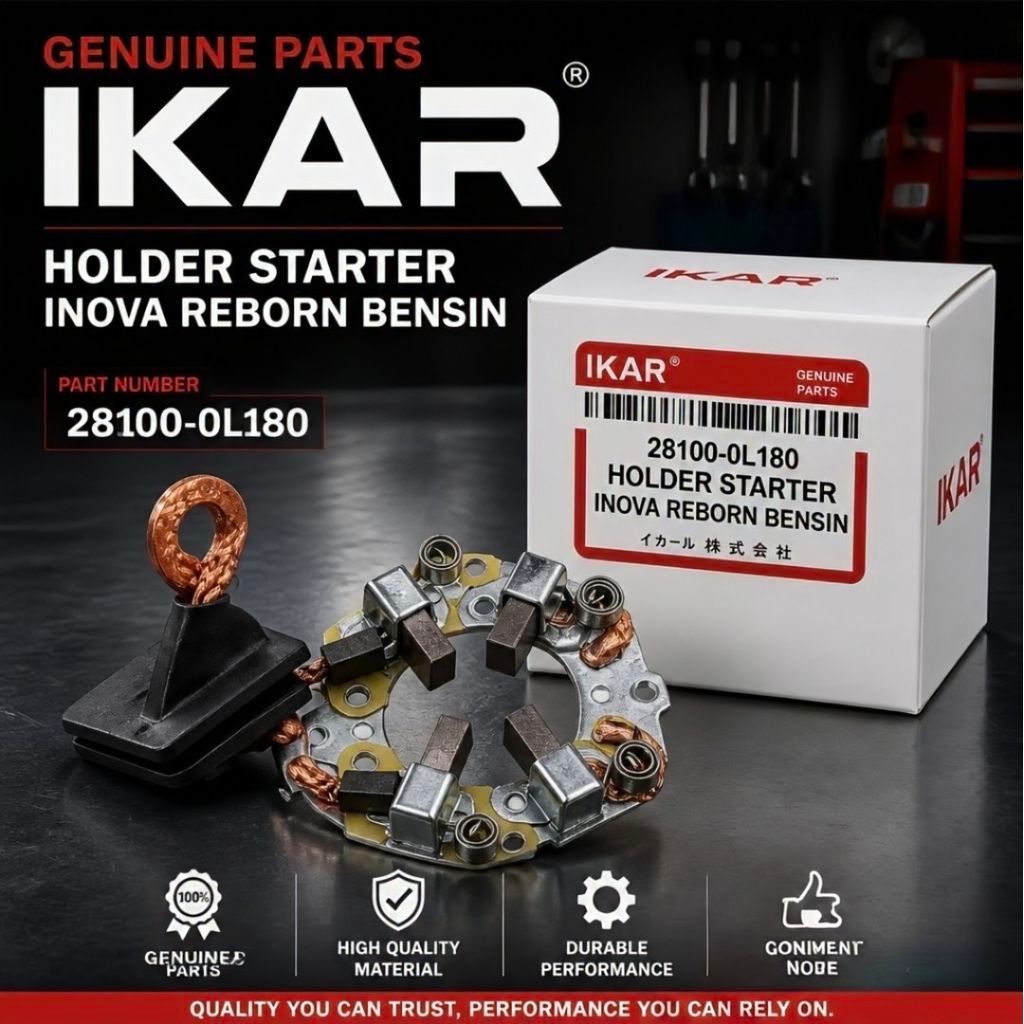 MESIN STARTER HOLDER/COOL HOUSE CHARCOAL DYNAMO STARTER TOYOTA INNOVA REBORN ดีเซล, Bensin/FORTUNER 