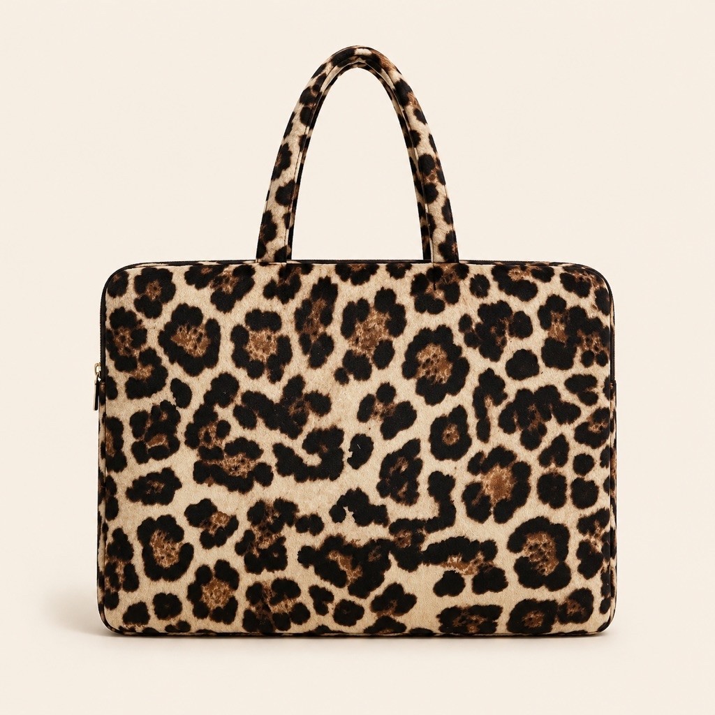 กระเป๋าแล็ปท็อป Nala Leopard - Cabicks