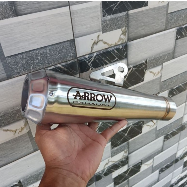 ท่อสแตนเลส EXHAUST RACING ARROW Muffler เฉพาะทางเข้า 51mm