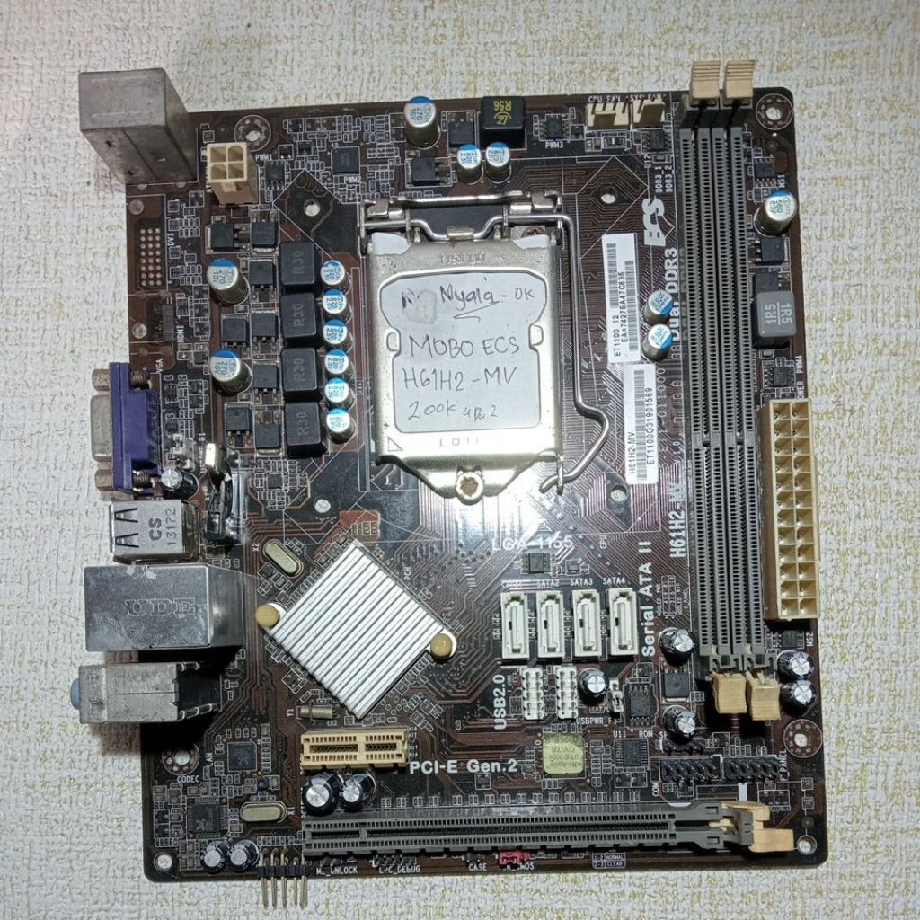 ECS H61H2-MV MOTHERBOARD