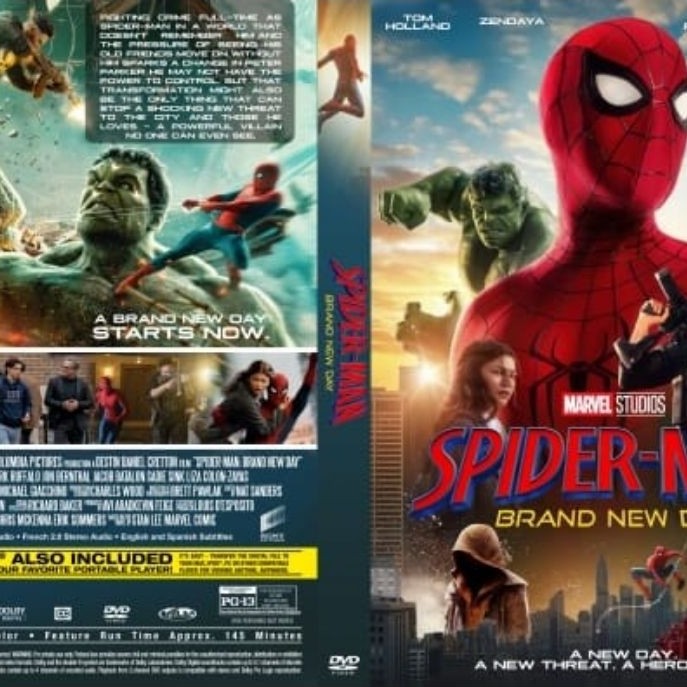 NEWEST DAY BRAND SPIDERMAN DVD CASSETTE 2026