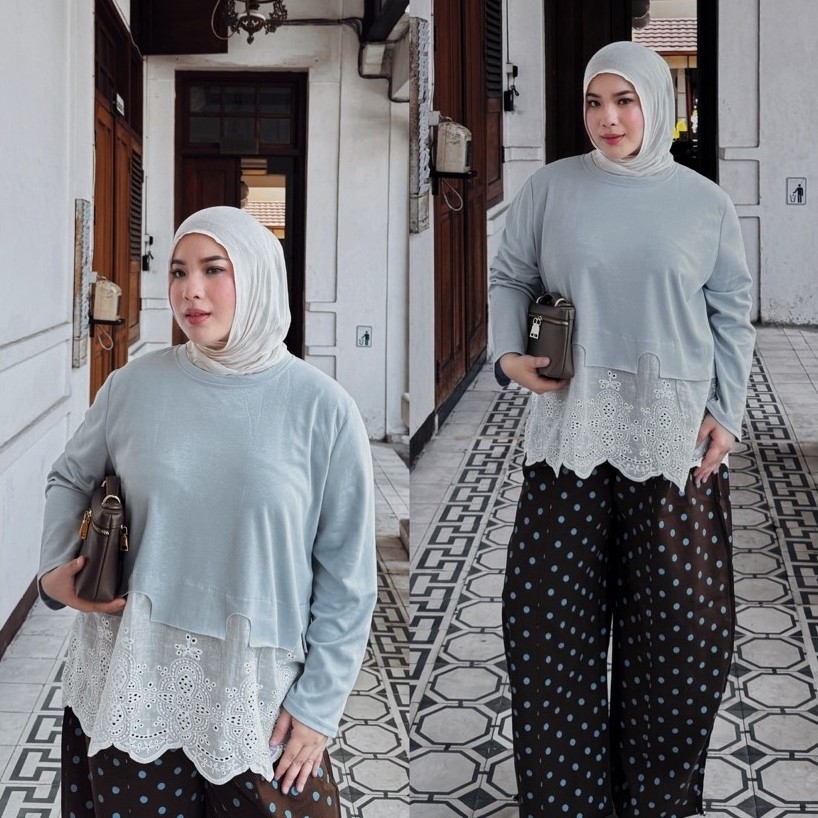 KEMEJA ก้นปักเสื้อ // B5751