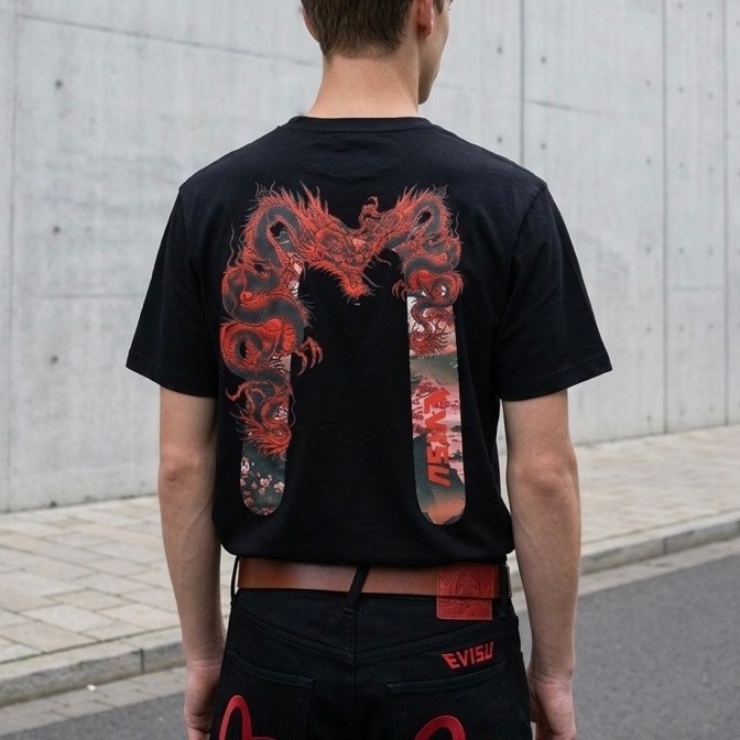 เสื้อยืด EVISU TSHIRT / EVISU