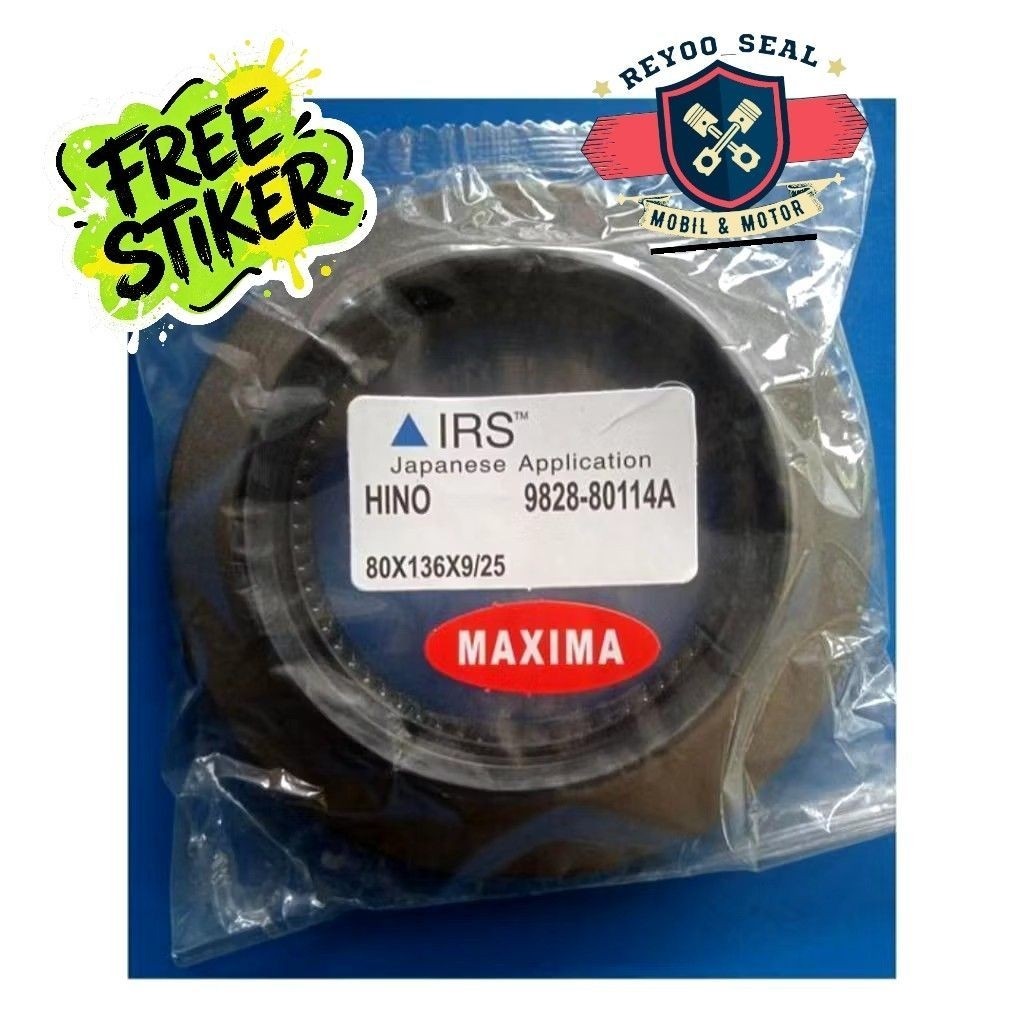 HINO AXLE ซีลน้ํามัน 9828-80111/80x136x9/25