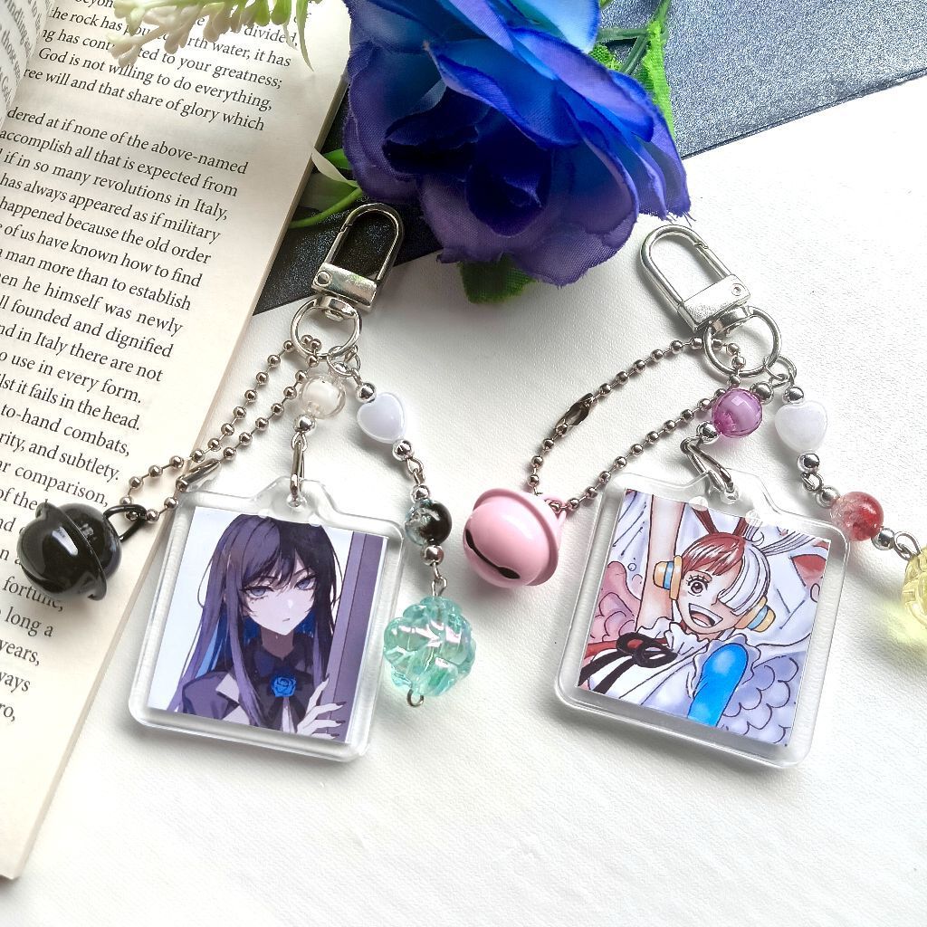 ADO/UTA BAG CHARM/BEADS KEYCHAIN BOX 3.5CM