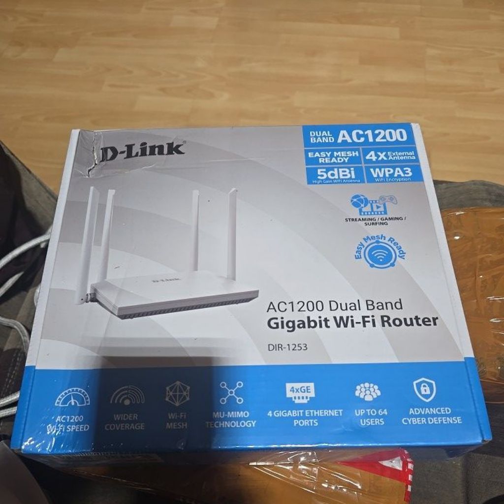 Dlink AC1200 ตาข่ายกิกะบิตดูอัลแบนด์