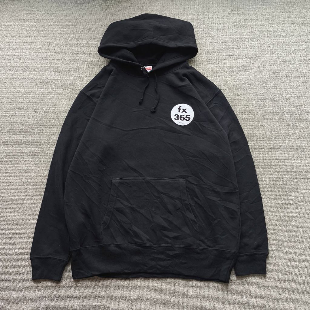 UNITED ATHLETE HOODIE สีดํา SZ XL