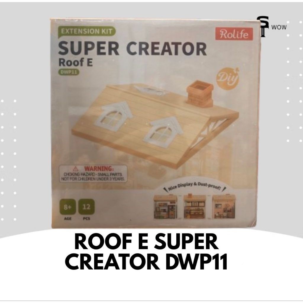 Rolife E Super Creator Roof E Super Creator Super Kit หลังคาตกแต่ง Creator ใหม่ล่าสุด