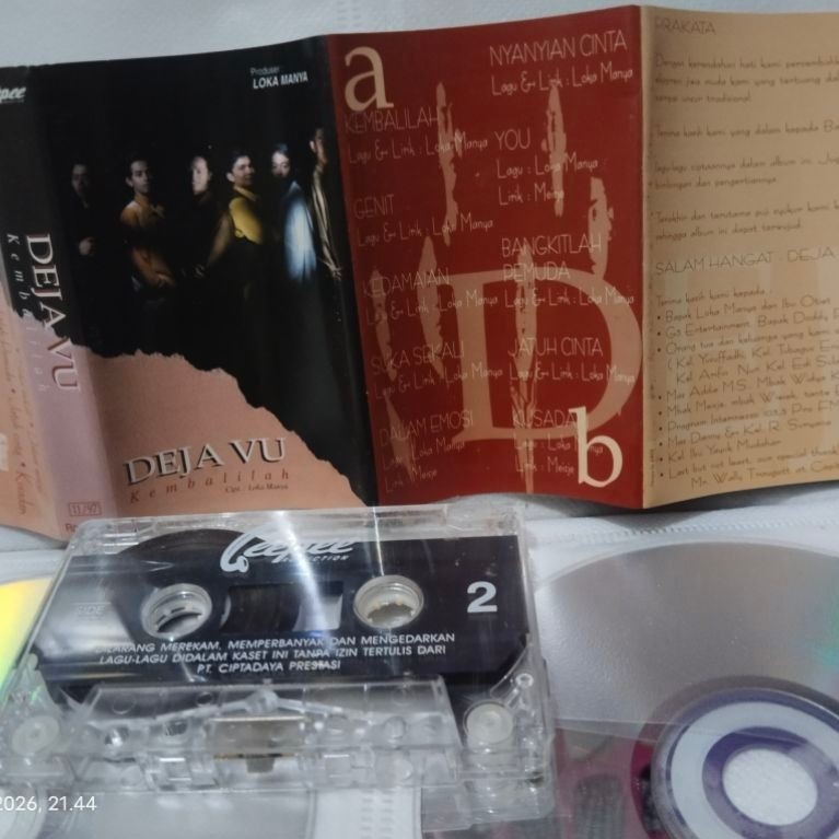 เทปคาสเซ็ท Deja vu Album Return