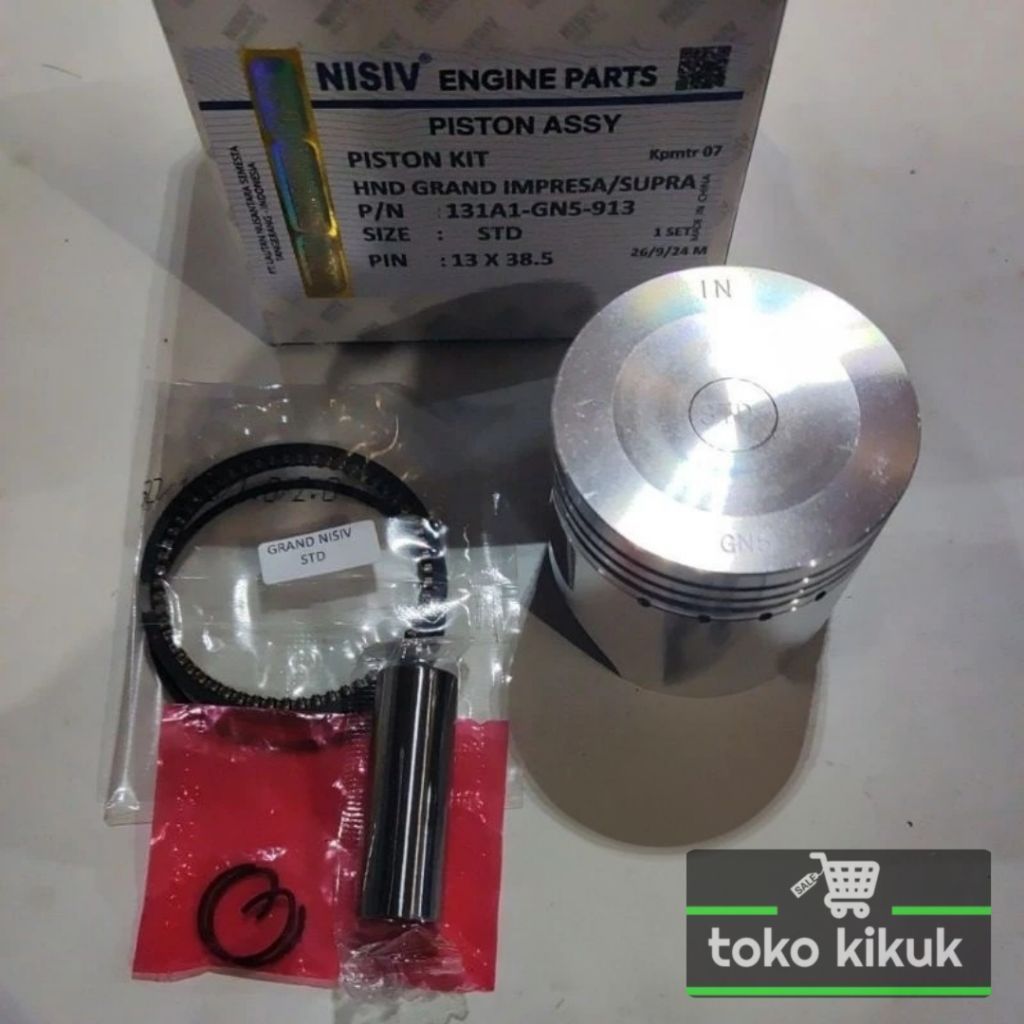 ชุดNISIV PISTON HONDA GRAND IMPRESA / SUPRA GN5 SEHER KIT