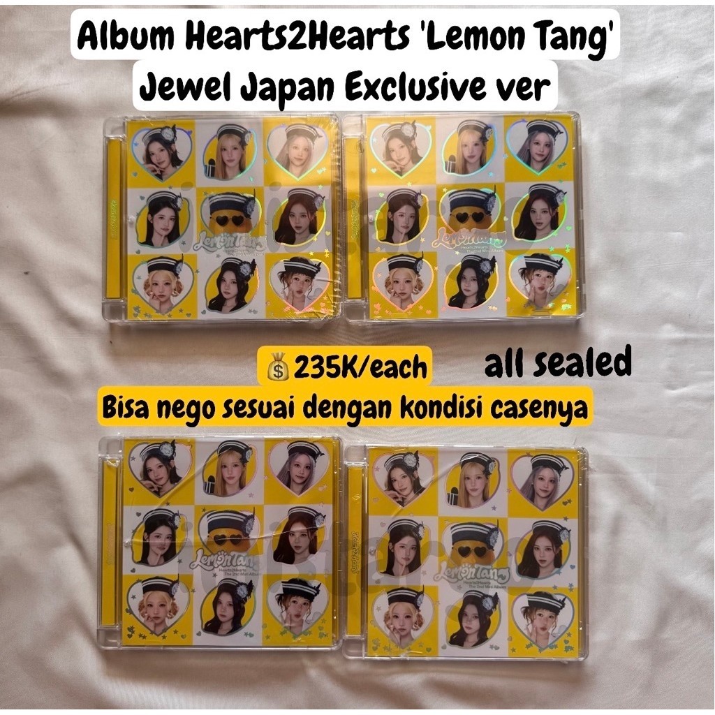 ALBUM HEARTS2HEARTS LEMON TANG JEWEL JAPAN พิเศษ