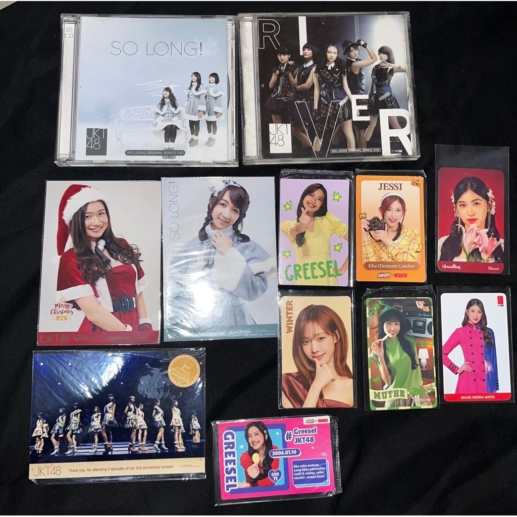 [Negotiable] Photopack Photocard Jaboka & Tango & Nabati x JKT48 AESPA - Greesel Shani Sonia Jessi M