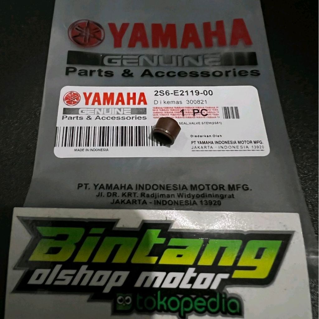 JUPITER MX/VIXION/R15/XABRE/MX KING ซีลวาล์ว 2S6-E2119-00