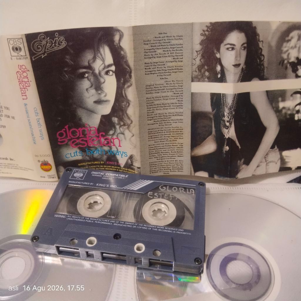 เทปคาสเซ็ท _ Gloria estefan _ ตัดทั้งแบบ
