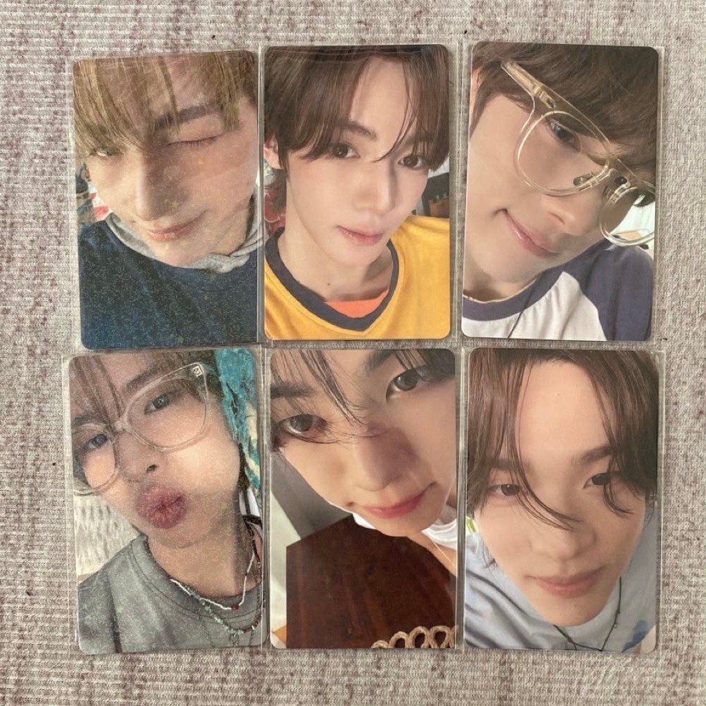 TWS SODA SODA WEVERSE JAPAN PHOTOCARD SHINYU DOHOON YOUNGJAE HAJIN JIHOON KYUNGMIN