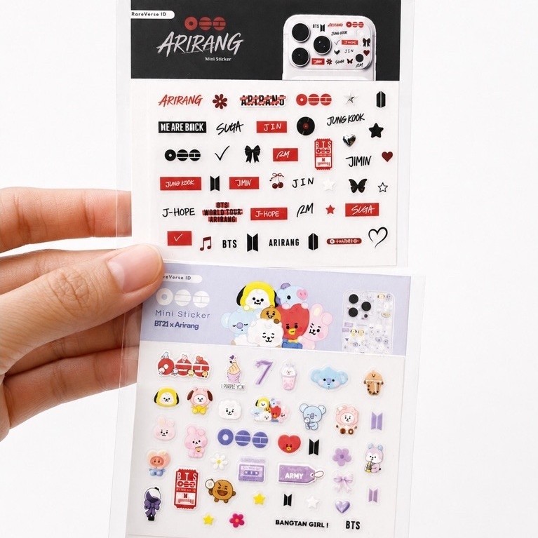 [OPEN PO] MINI STICKER BTS ARIRANG | บาท21