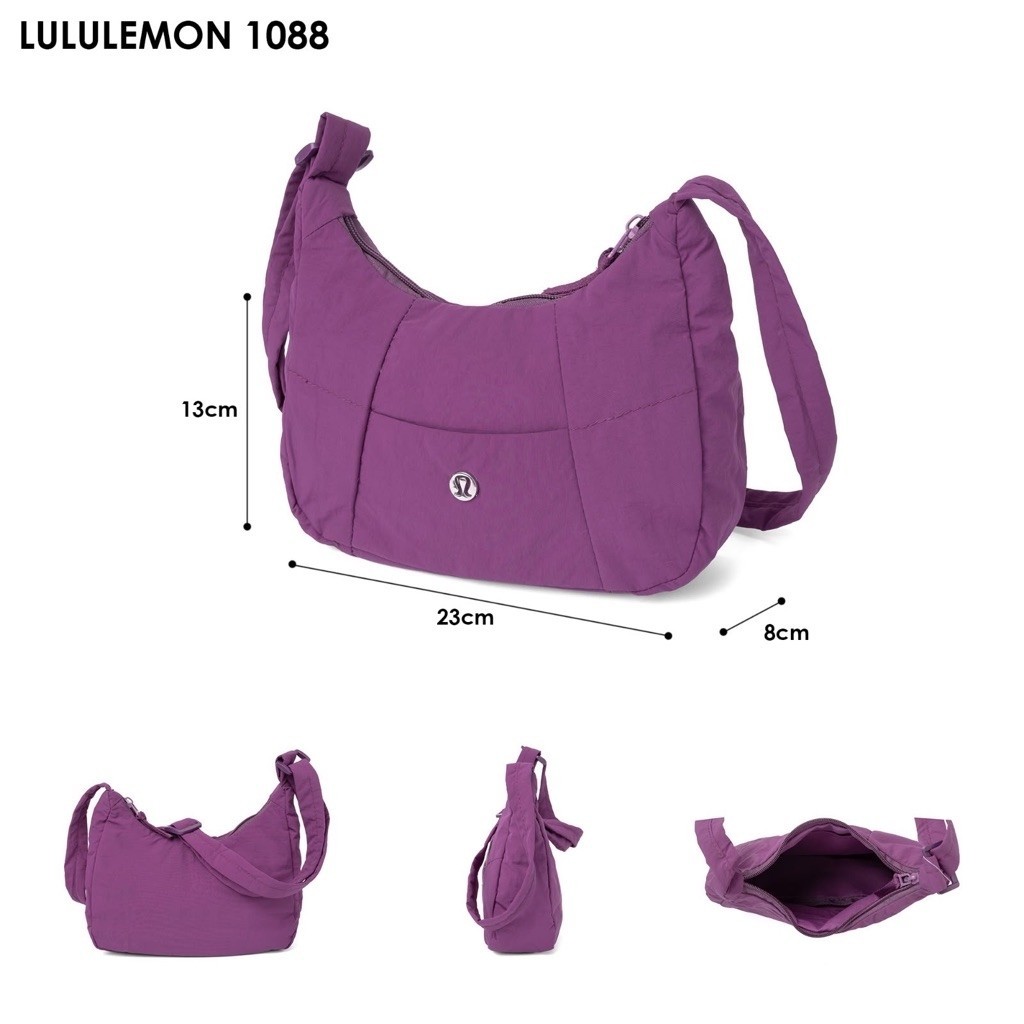 Cloudy Unisex Simple Sling Bag LL 1088 Nylon Waterproof