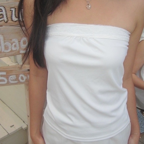 LoveAbby - Karinas Tube Top - Lace Tube Top - White Tube Top - Tube Top
