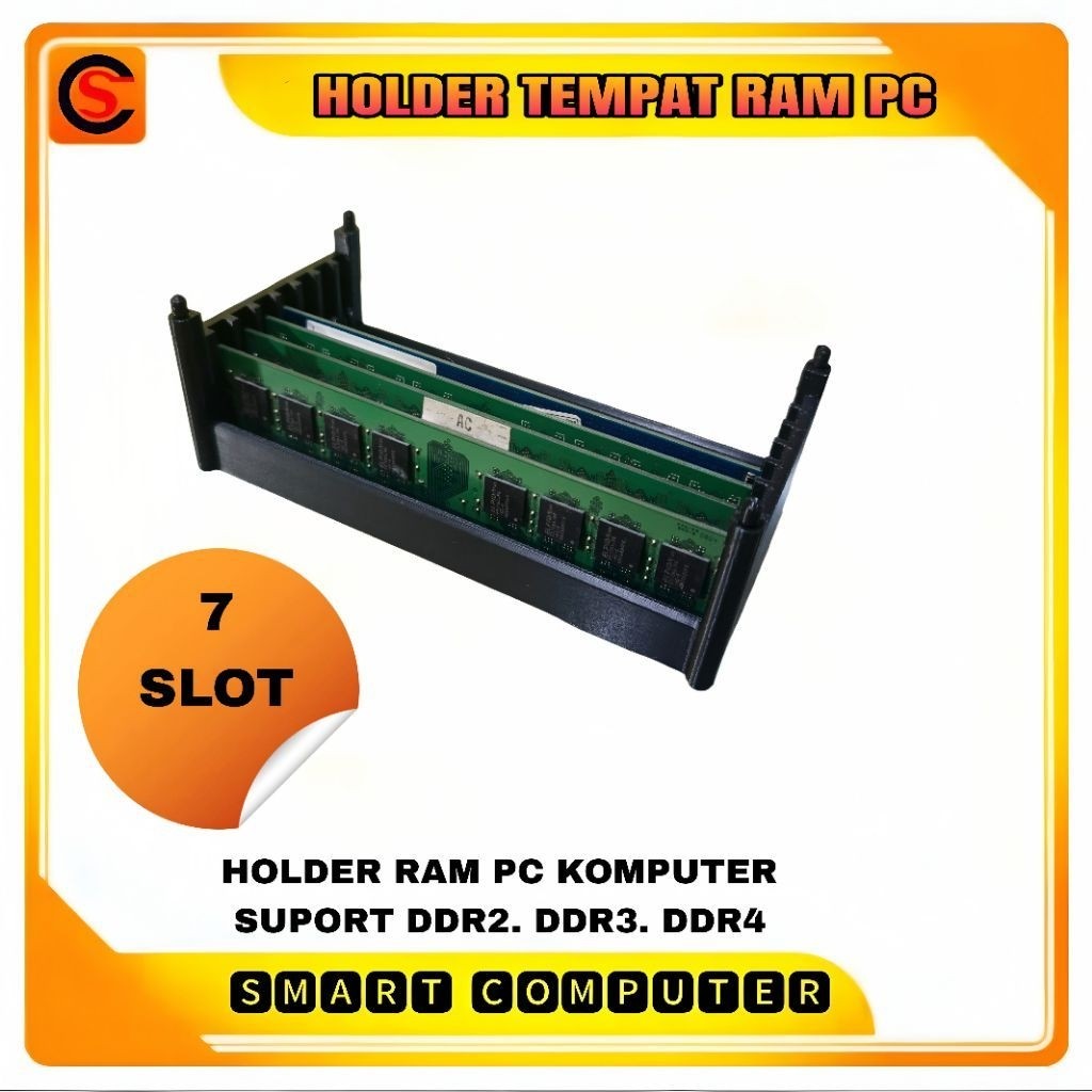 คอมพิวเตอร์พีซี 7 ช่อง Ram Holder