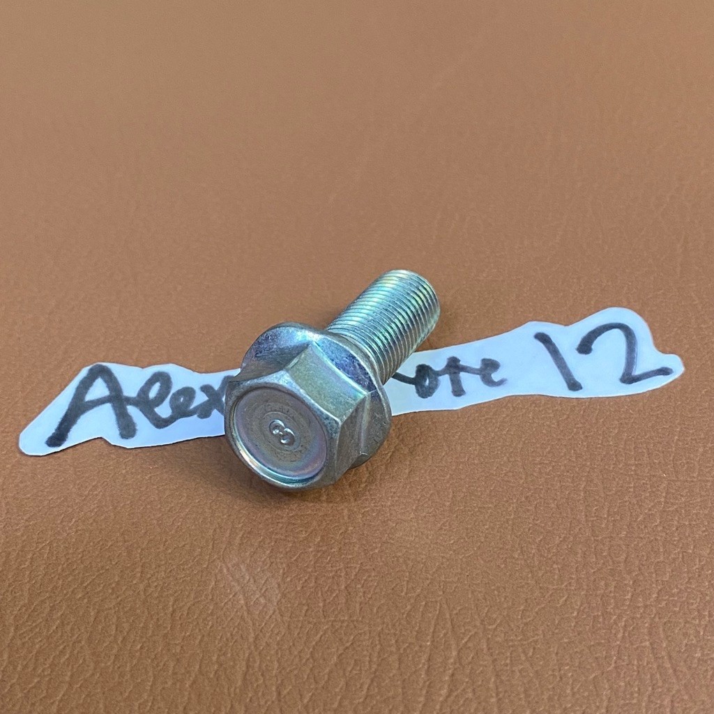 M12x30 CAP BOLT KEY 17 PITCH 125 ORIGINAL FLANGE BOLT M12