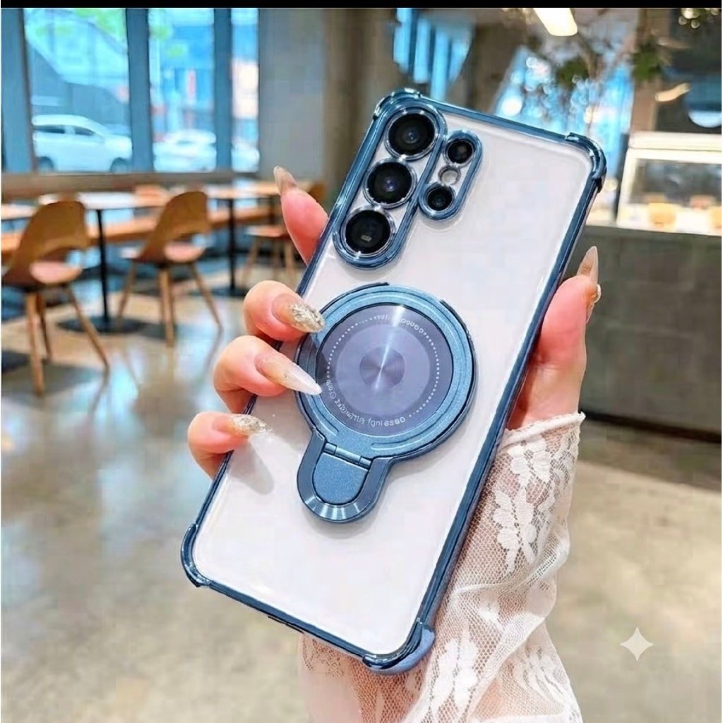 เคสสําหรับ SAMSUNG S26 ULTRA Magsafe ขาตั้งแบบรวมการออกแบบ Magsafe Silicon