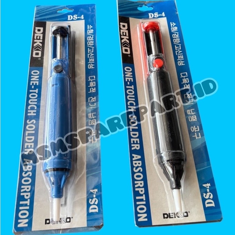 DEKKO TIN STRAW DS4 - DEKO DS 4 SOLDERING TIN SUCTION TOOL - DEKO ATTRACTOR DS-4 - TIN SUCKER