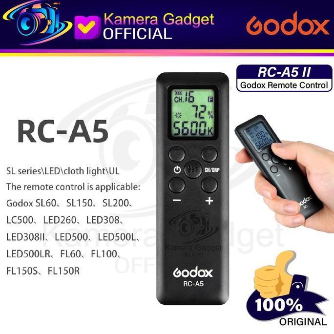 Ghiselijaya_ Godox รีโมทคอนโทรล Rc-A5 Ii สําหรับ Sl60W Sl100W Sl150W Sl200W