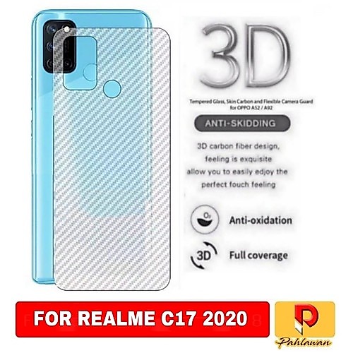 Garskin Realme C17 Skin Carbon Anti เชื้อรา Realme RMX2101