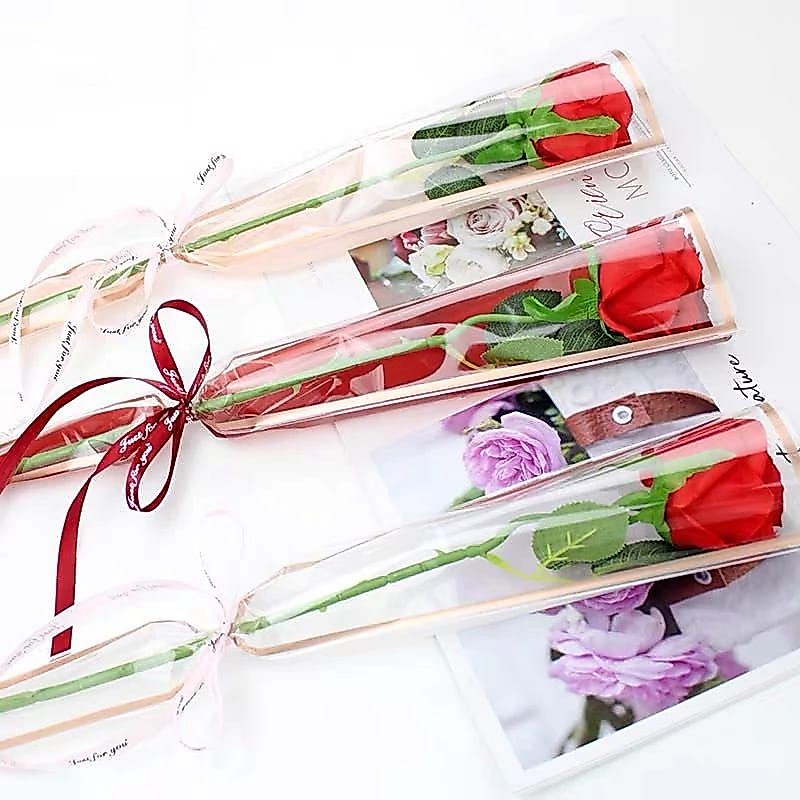 SINGLE ROSE GRADUATION FLOWER BOUQUET ANNIVERSARY GIFT ของขวัญสุดพิเศษสําหรับ BOYFRIEND