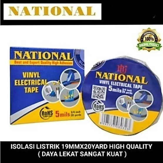 NATIONAL ELECTRICAL INSULATION 5 เมตร X 3/4 X 20 YARDS