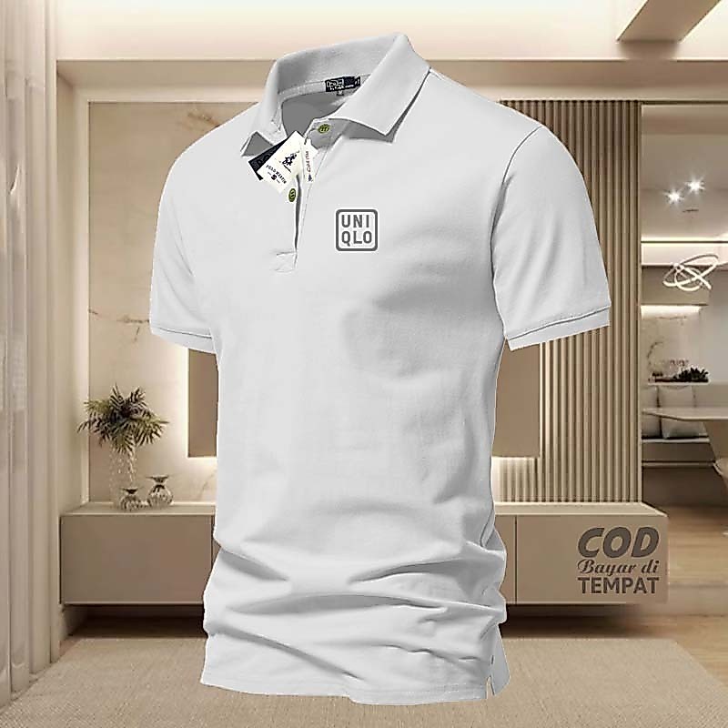 ใหม่ ....!!! เสื้อโปโล Distro แขนสั้น >> เสื้อโปโล Distro Q-U002 Silver Left Text Blog >> เสื้อยืดผู