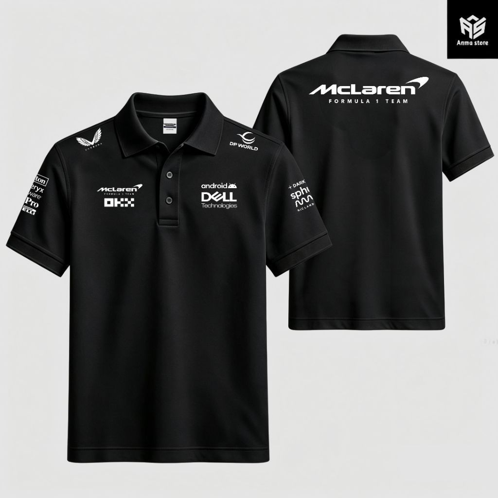 เสื้อโปโลทีม McLaren Formula One F1 Racing