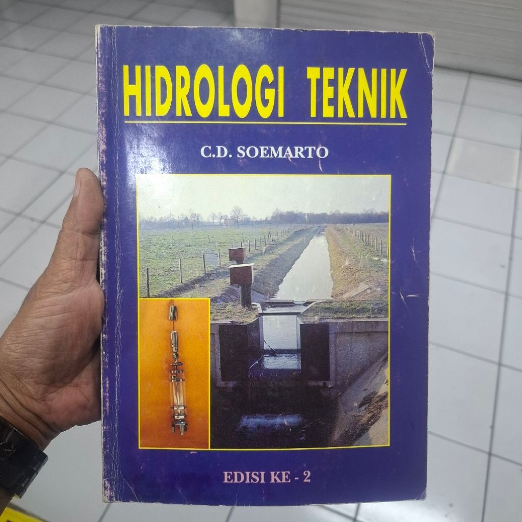 [หนังสือต้นฉบับ 100%] ENGINEERING HYDROLOGY (ฉบับที่ 2) CK Soemarto