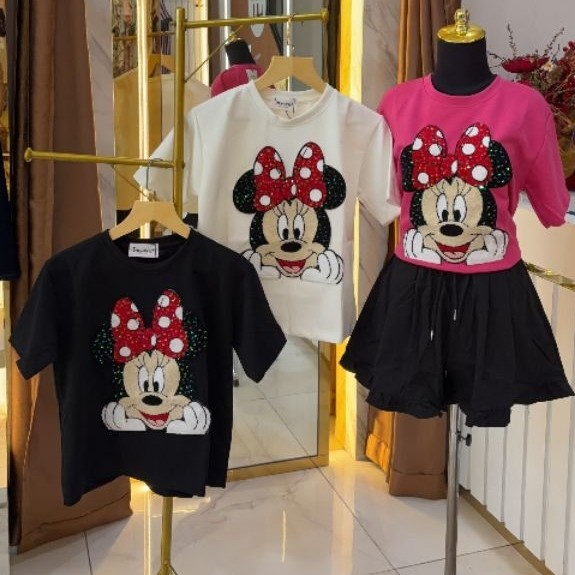เสื้อ BLACKPINK Mickey 24 Import BKK