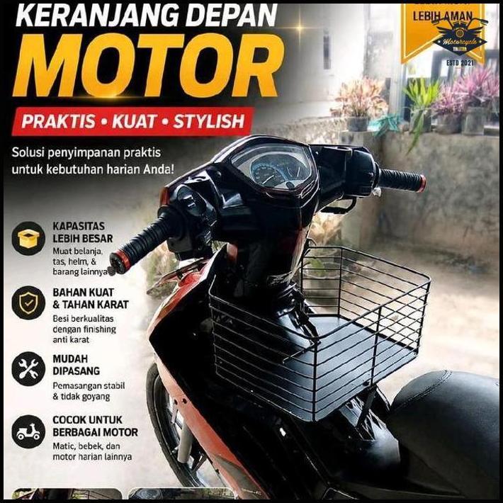 ตะกร้ารุ่นใหม่ ตะกร้ากลาง Mx เก่า ตะกร้าใส่สัมภาระ ตะกร้าใส่ผักจานกลาง Yamaha Jupiter Mx Ready