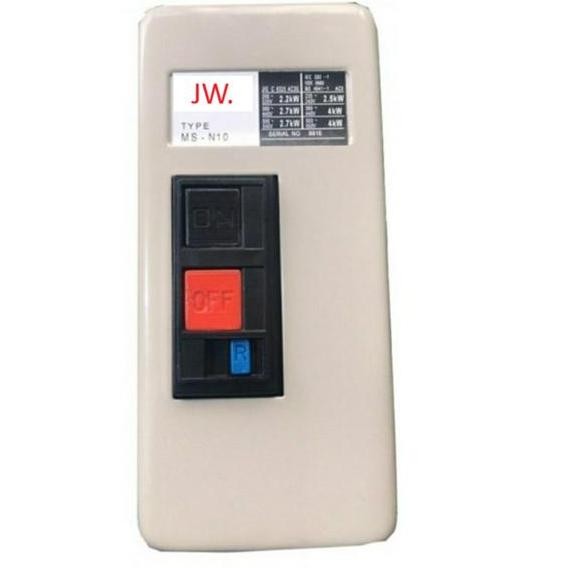 จัดส่งฟรี - มอเตอร์แม่เหล็ก DOL Starter 3 เฟส 3P MSN-10 MSN10 MSN 10 220V / 380V