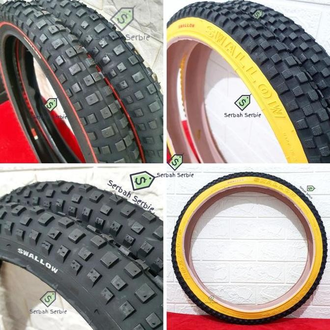 20X2.125 SWALLOW 20 X 2125 2.125 20X2125 BMX KIDS BIKE OUTER ยาง
