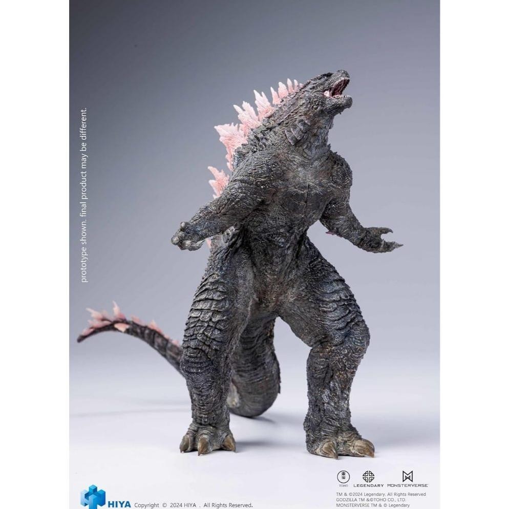 HIYA ของเล่น GODZILLA X KONG ใหม่ EMPIRE - GODZILLA EVOLVED EXTENSION STYLIST SERIES PREVIEWS