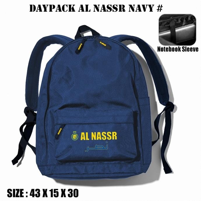 Bf888S Al Nasr Bag - Al Nasr Backpack - Ronaldo Backpack - Al Nasr Travel Bag - Cr7 Backpack - Al Na