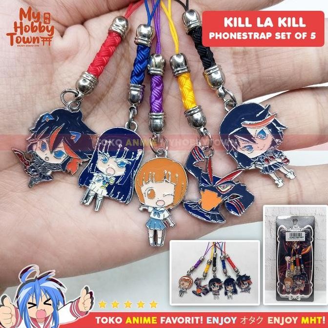 GANTUNGAN HP Kill La Kill ที่วางโทรศัพท์มือถือ Set 5 Ryuko Matoi