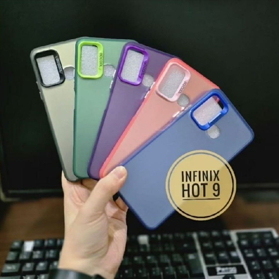 SOFTCASE IMD MATTE HYBRID INFINIX HOT 9 / CASING INFINIX HOT 9