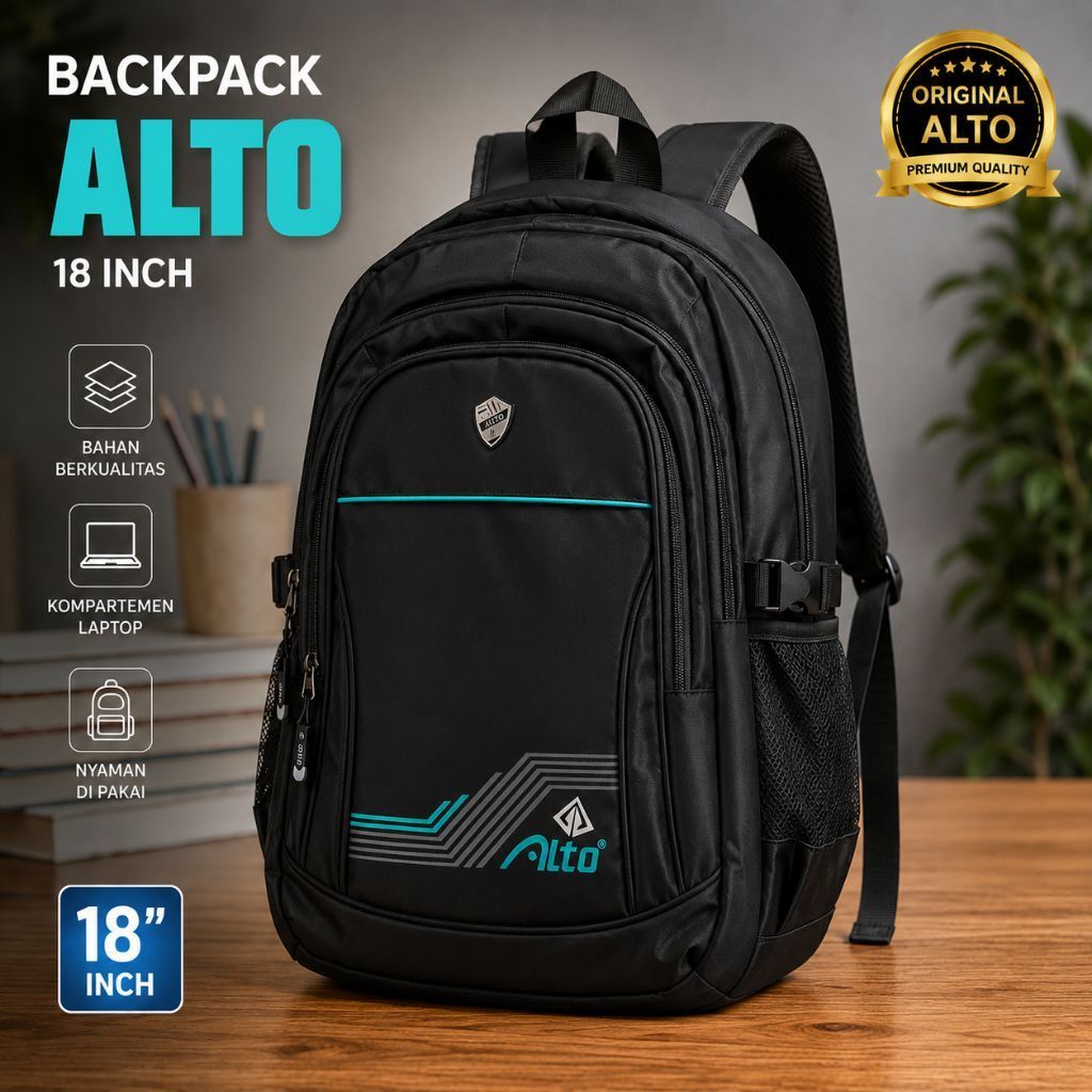 Alto School Backpack กระเป๋าเป้ Alto ดั้งเดิม